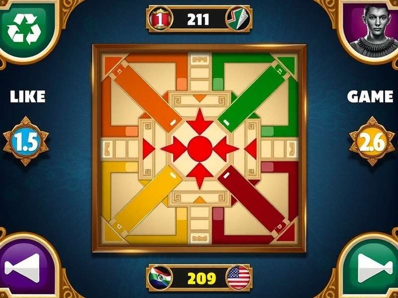 Ludo Supreme Classic Game Board